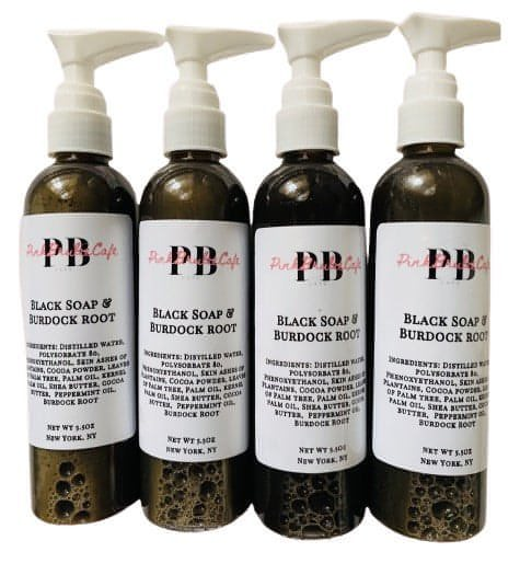 Liquid Black Soap & Burdock Root